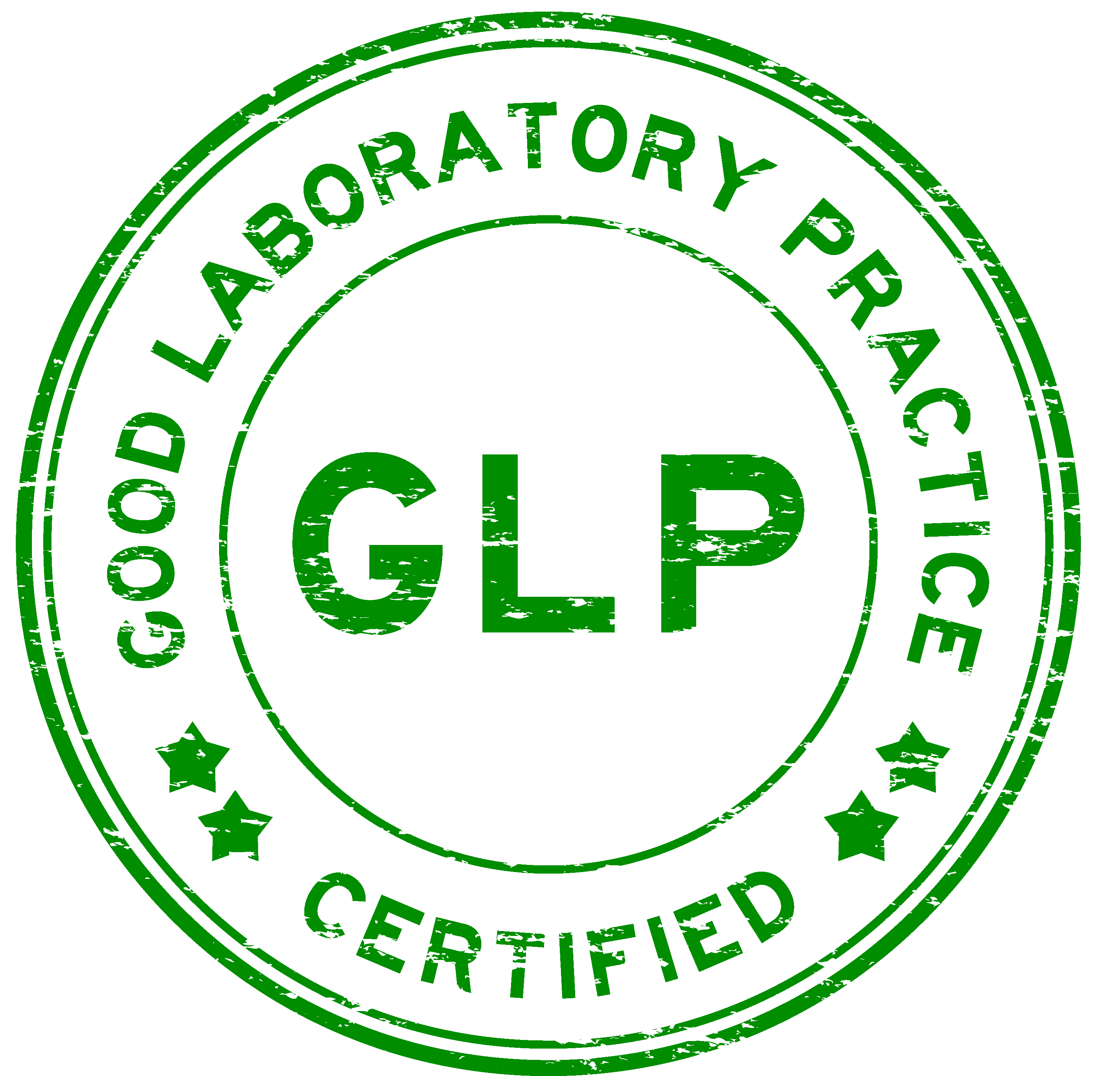GLP Certificate GLP Certified Stamp